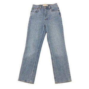 DENIM Forum Arlo High Rise straight jeans 25” x 28”